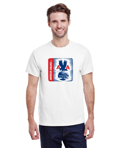 American Airlines 1930's Eagle Bag Sticker T-shirt