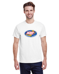 American Airlines Mercury Bag Sticker T-shirt