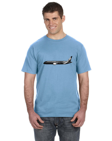 Air New Zealand 787 All Blacks Livery T-shirt