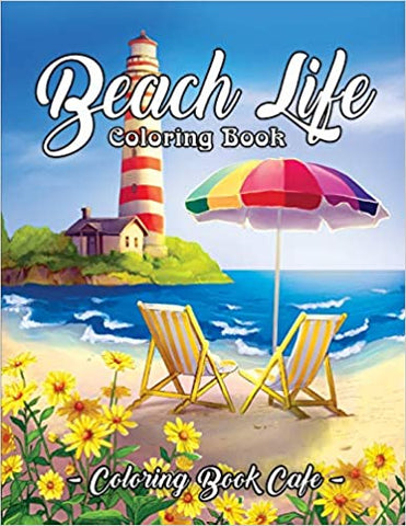 Beach Life Coloring Book