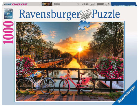 Bicycles in Amsterdam Puzzle  (1,000 pieces) by Ravensburger