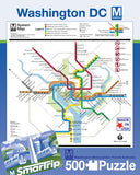 City Transit Map Puzzles - Washington DC by New York Puzzle Company - (500 pieces)