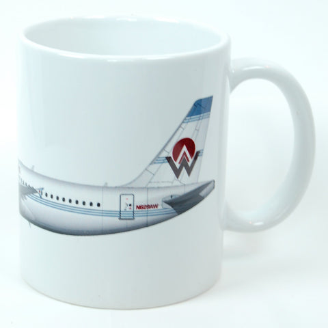 America West A320 Coffee Mug