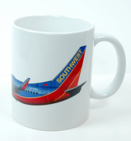 Southwest Airlines 737 Coffee Mug