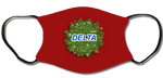 Delta Air Lines Christmas Face Mask