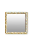 Gold Square w/ Crystals Phone Mirror