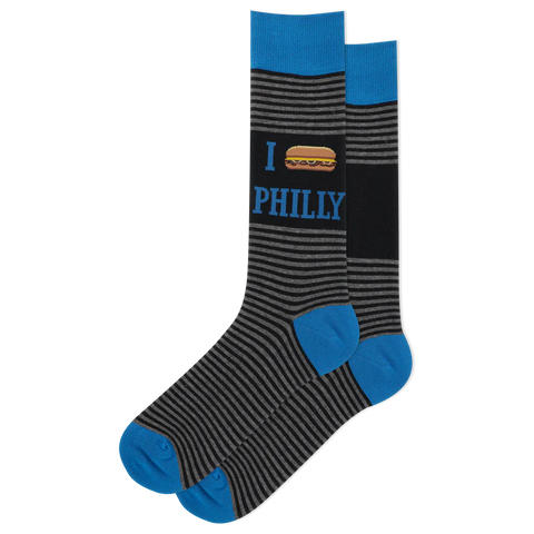 Philly Men's Travel Themed Crew Socks
