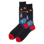 Houston Men's Travel Themed Crew Socks