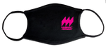 Hughes Air West Pink Logo Face Mask
