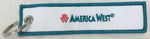 America West Airlines Logo Key Tag