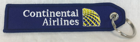 Continental Airlines Last Logo Key Tag
