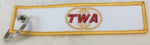 TWA Globe Logo Key Tag