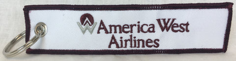 America West First Logo Key Tag