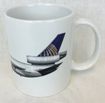 Continental Airlines DC10 Coffee Mug