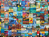 I Love Islands Puzzle by White Mountain - (1,000 pieces)