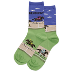 Kentucky Women's Travel Themed Crew Socks