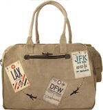 LAX/DFW/JFK Travel Tags Tent Travel Bag