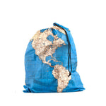 Travel Maps Laundry  Bags