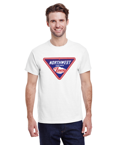 Northwest Airlines Zephyrs Bag Sticker T-shirt