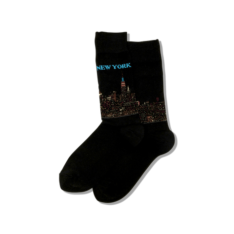 New York City Men's Travel Themed Crew Socks