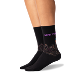 Hot Sox for Women - New York Themed Crew Socks