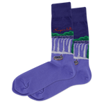 Niagara Falls Men's Travel Themed Crew Socks