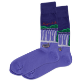 Niagara Falls Men's Travel Themed Crew Socks