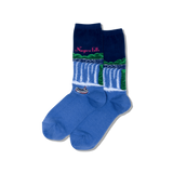 Hot Sox for Women - Niagara Falls Themed Crew Socks