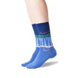 Niagara Falls Women's Travel Themed Crew Socks