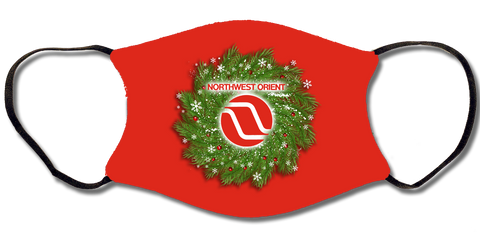 Northwest Airlines Christmas Face Mask
