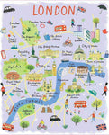 Map Puzzle 250 Pieces - London (250 pieces)