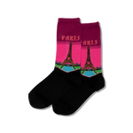 Hot Sox for Women - Paris - Crew Sock