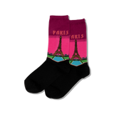 Hot Sox for Women - Paris - Crew Sock