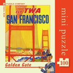 San Francisco TWA Travel Poster Mini Puzzle by New York Puzzle Company - (100 pieces)