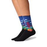 San Francisco Women's Travel Themed Crew Socks