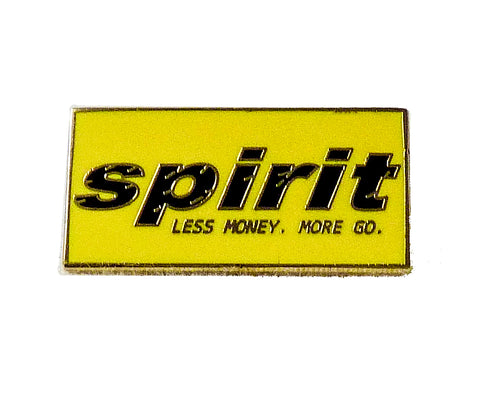Spirit Airlines Yellow Logo Lapel Pin