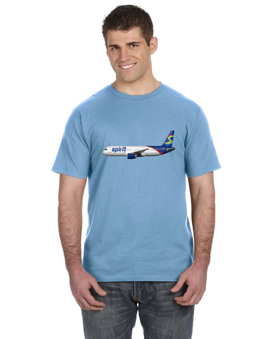 Spirit Airlines A319 Caribbean T-shirt