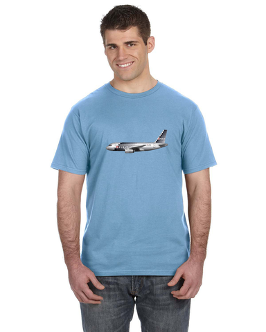 Spirit Airlines A319 Digitized Livery T-shirt