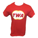 TWA Red Globe Logo T-shirt