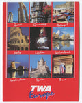 TWA Europe Travel Poster
