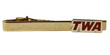 TWA Red Logo Tie Bar and Tie Pin