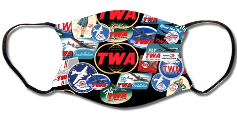 TWA Vintage Collage Face Mask