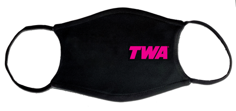TWA Pink Logo Face Mask