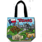 Texas Icons Shopper Tote