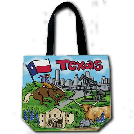 Texas Icons Shopper Tote