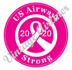 US Airways 2020 Breast Cancer Awareness Unisex T-shirt