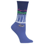 Hot Sox for Women - Niagara Falls Themed Crew Socks