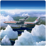 AA 707 Square Coaster by Rick Broome