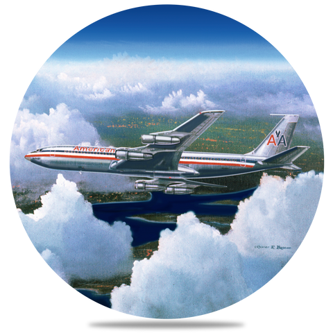 AA 707 Round Coaster by Rick Broome