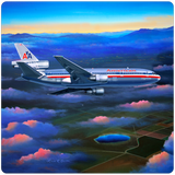 AA DC10 Coaster by Rick Broome